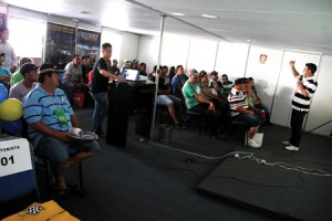 Evento promove ciclo de palestras para motoristas palestras