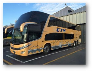 Marcopolo vende 10 ônibus Paradiso 1800 para empresa chilena Marcopolo chilena