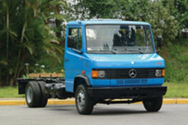 Modelo 710, mais conhecido como Mercedinho, fez história no segmento de caminhões no País