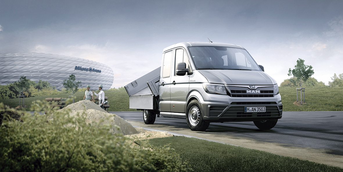 Lançamento da van para 1.5 tonelada de carga, ao lado do Volkswagen Crafter, ampliam leque de veículos da marca MAN para distribuição