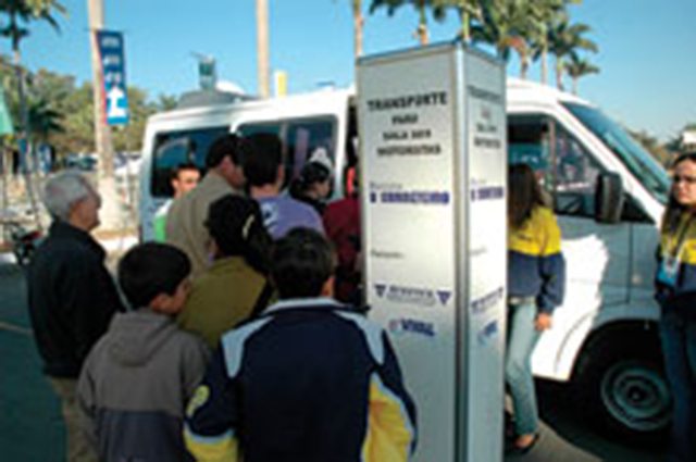 O ponto de encontro dos transportadores 2800t 2