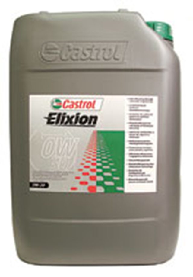 Elixion OW30 - Produto para frotas totalmente sintético e devido suas características, a Castrol informa que o produto é capaz de reduzir o consumo de combustível em até 4%.