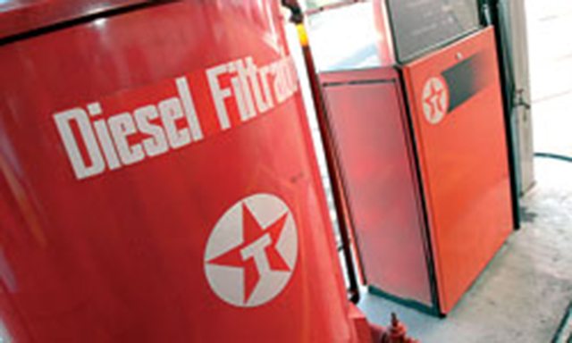 Além do diesel na bomba 1705t