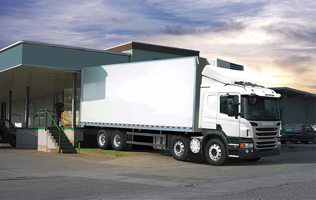 O peso do valor de revenda SCANIA P 310