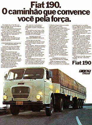 Do faz tudo à solução de transporte FIAT FNM 190E diesel4 2