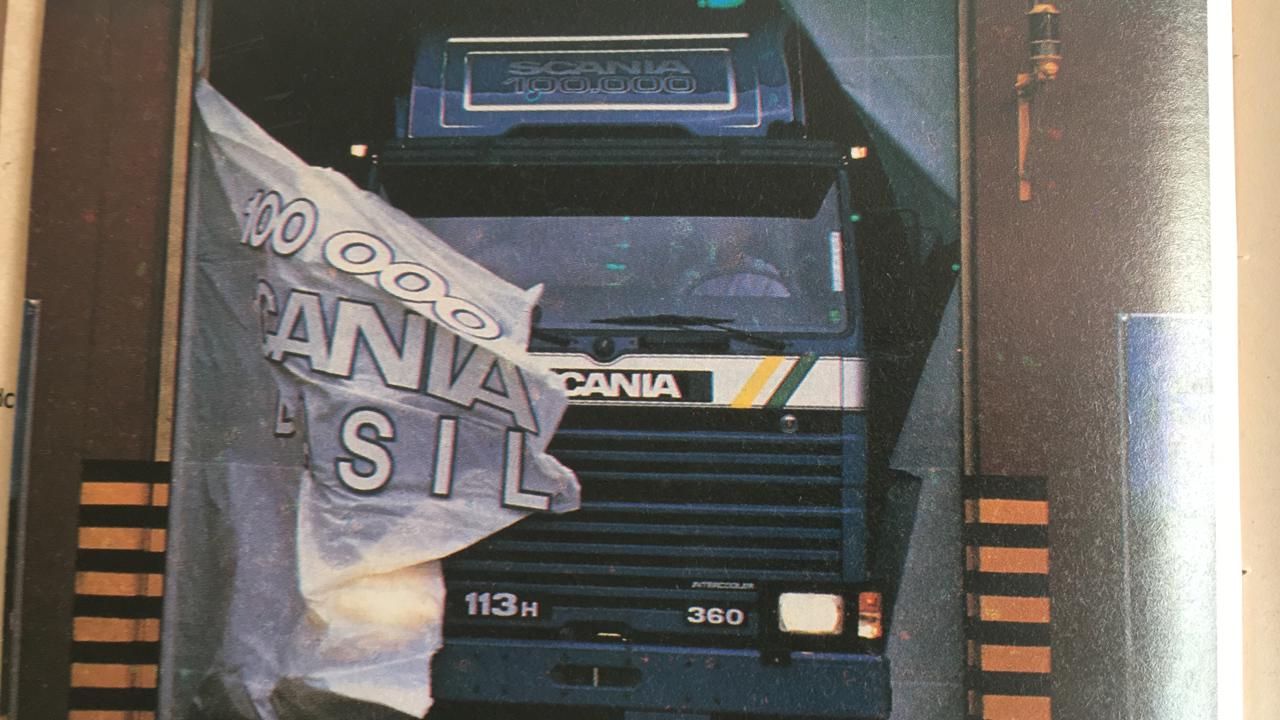 Três fatos importantes dos últimos anos SCANIA 100 MIL