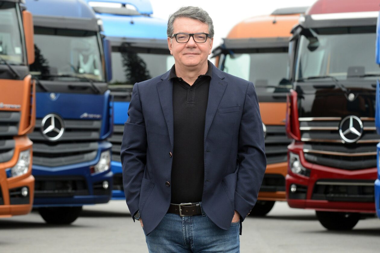 Mercedes lidera vendas de caminhões no Brasil, o maior mercado da marca Roberto Leoncini Vice Presidente de Vendas e Marketing Caminhoes e Onibus 3 scaled