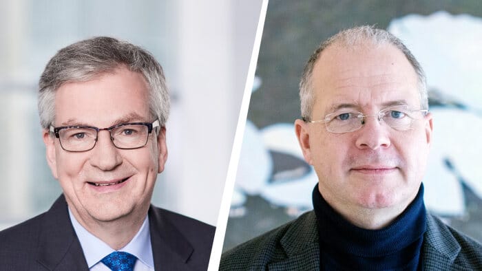 Grupos Daimler e Volvo unidos para produzir novo combustível MArtin Daum Grupo Daimler e Martin Martin Lundstedt Grupo Volvo
