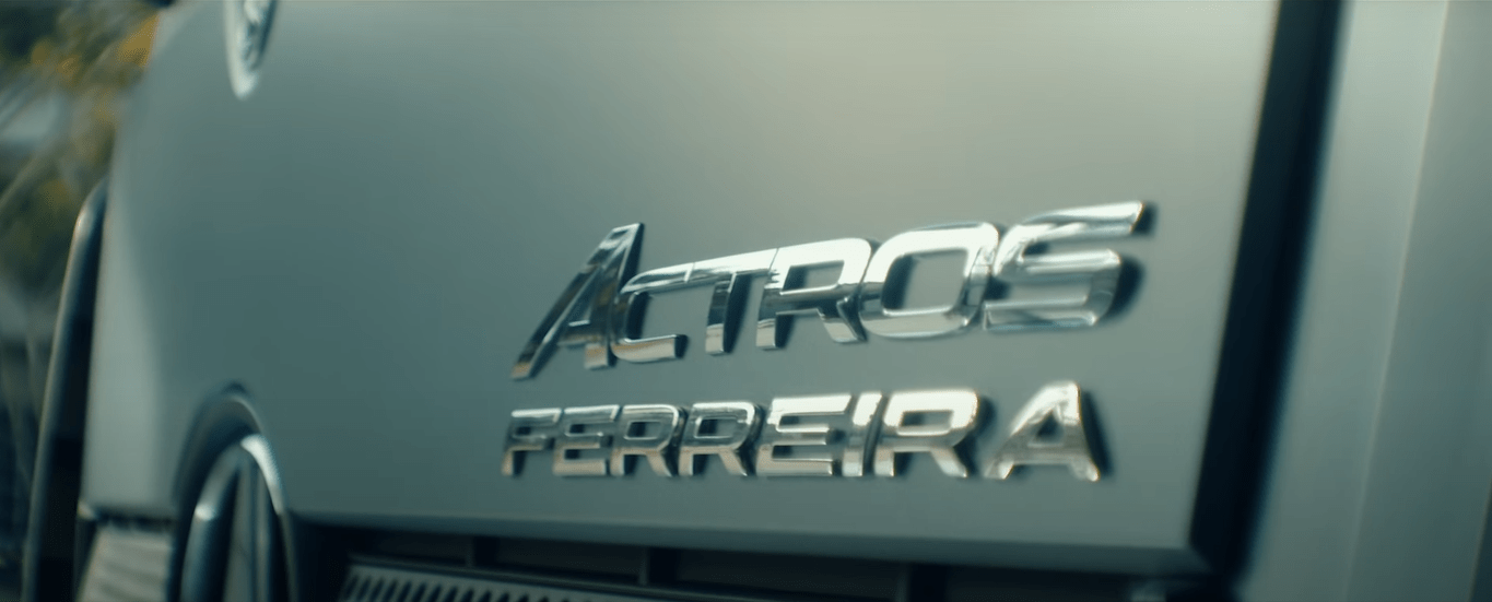 Mercedes OK pode sair de fábrica com sobrenome do comprador Actros ferreira